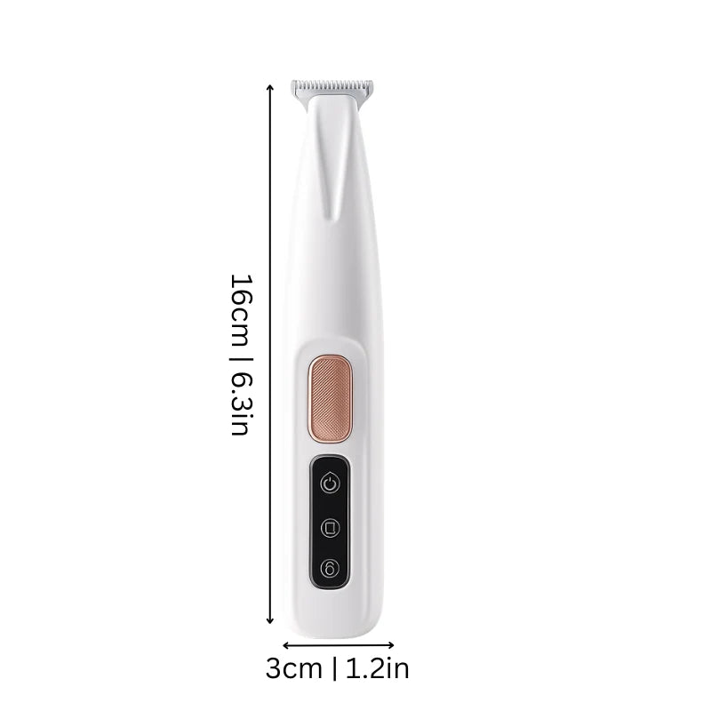 Pet Nail Trimmer Skin-Protecting LED USB Rechargeable