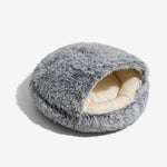 Pet Nest Bed Convertible Plush Anti-Slip Base