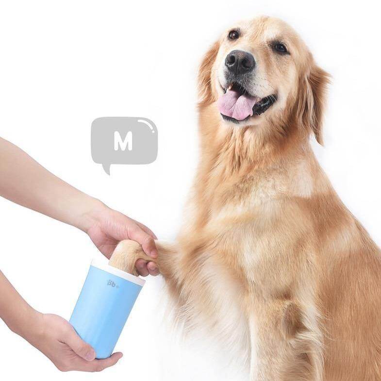 Pet Paw Washer Cup Soft Silicone Bristles Reusable Design