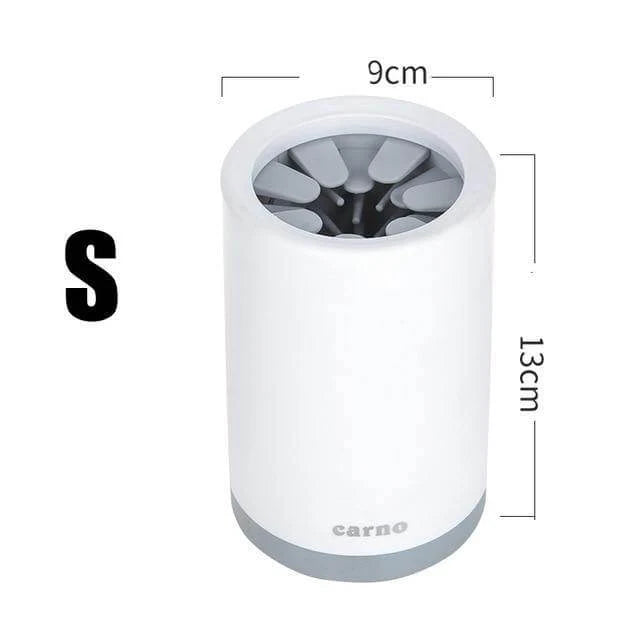 Pet Paw Washer Cup Soft Silicone Bristles Reusable Design