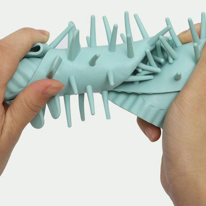 Pet Paw Washer Cup Soft Silicone Bristles Reusable Design