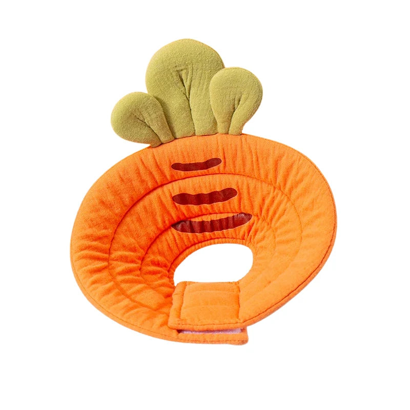 Pet Recovery Collar Plush Cotton Cone Alternative