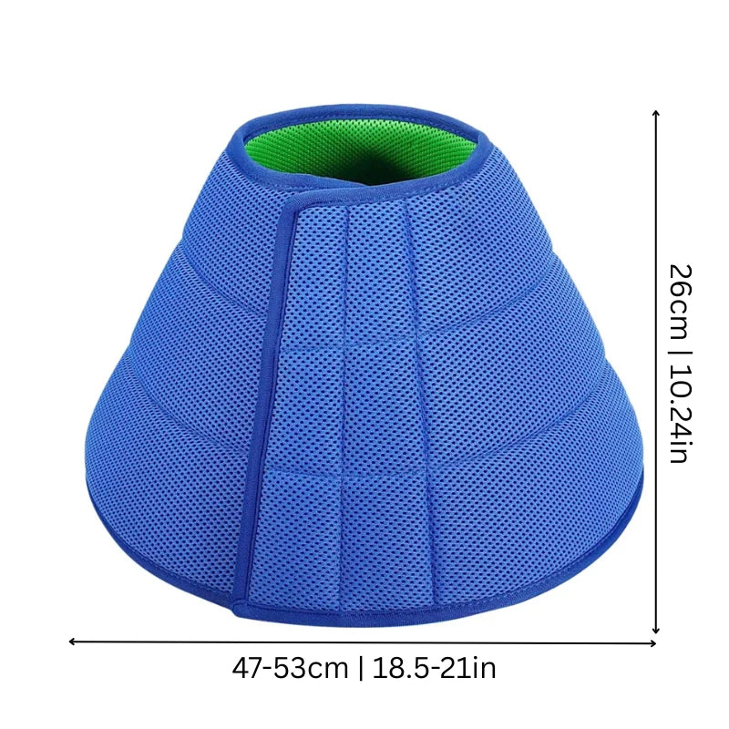 Pet Recovery Collar Soft Mesh Foldable & Adjustable