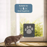 Pet Screen Door Flap Paw Print Design