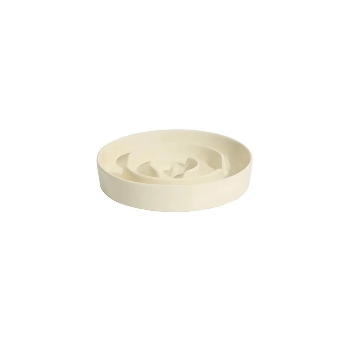 Pet Slow Feeder Bowl Ceramic Maze Dishwasher-Safe