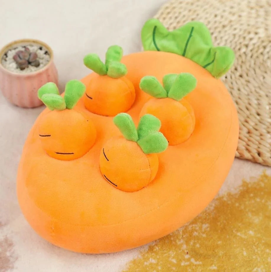 Pet Snuffle Toy Detachable Fruit Pieces Interactive Sniffing
