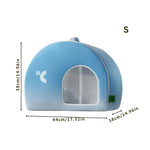 Pet Tent Bed Foldable Thermal Insulated Includes Ice Packs