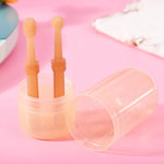 Pet Toothbrush Kit Silicone Brush Tongue Scraper & Storage Case