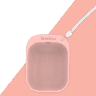 Pet Water Bottle Dispenser Squeeze-Controlled Food-Grade Plastic Travel-Friendly