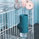 Pet Water Dispenser Cage-Mounted 34 Drinking Openings