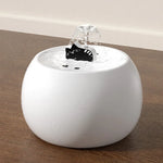 Pet Water Fountain Ceramic Continuous Circulation & Filtration