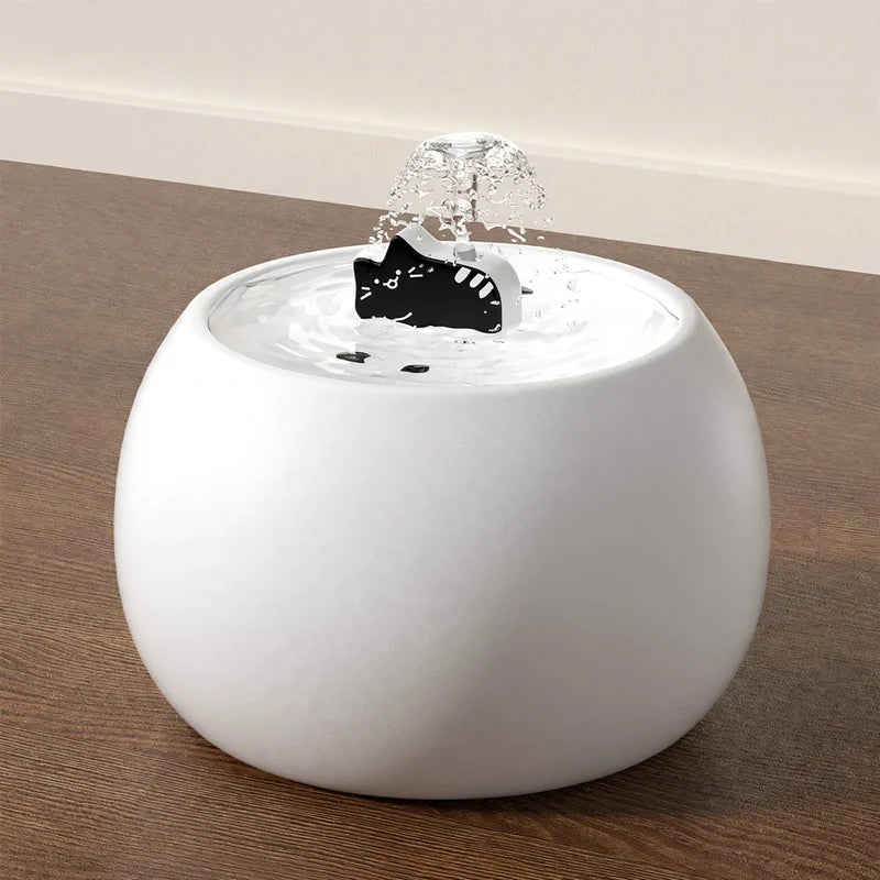 Pet Water Fountain Ceramic Continuous Circulation & Filtration