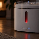 Pet Water Fountain Continuous Circulation Built-In Filtration 0.53 Gallon