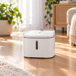 Pet Water Fountain Continuous Circulation Built-In Filtration 0.53 Gallon