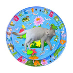 Pet Water Play Mat Interactive Water Features Easy-Clean PVC