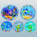 Pet Water Play Mat Interactive Water Features Easy-Clean PVC