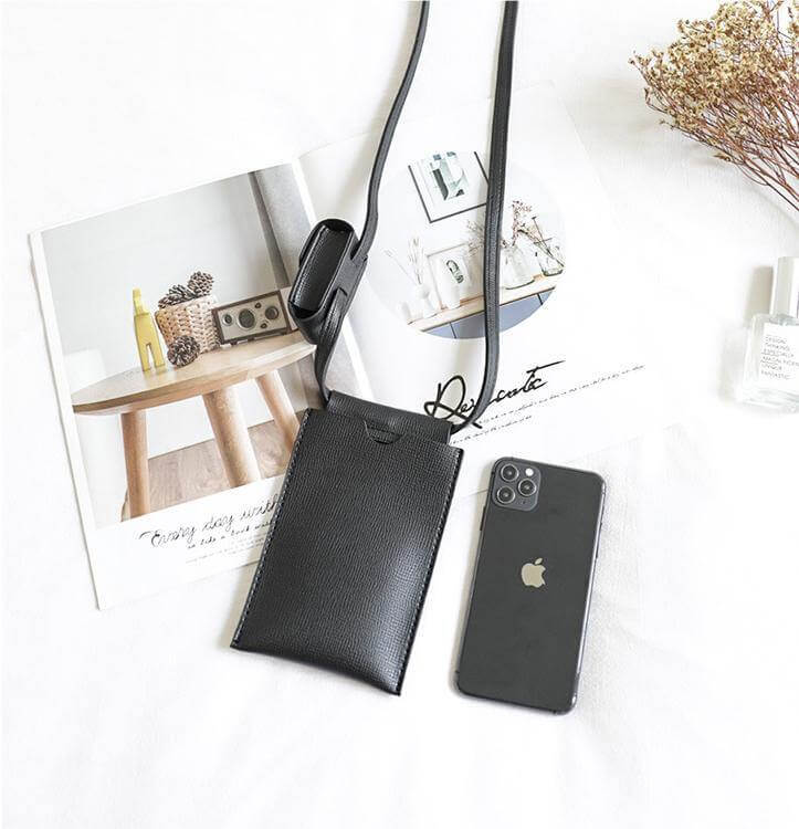 Phone Bag PU Leather Shoulder & Crossbody Strap