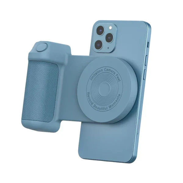 Phone Camera Grip Magnetic Mount Bluetooth Shutter