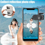 Phone Camera Mirror Clip Adjustable Portable Reflector