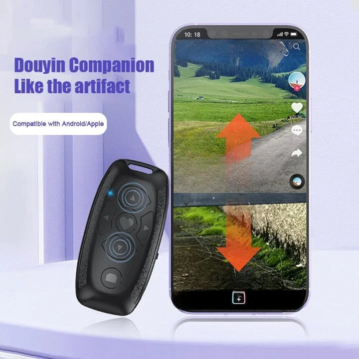 Phone Camera Remote Bluetooth Rechargeable Selfie Shutter