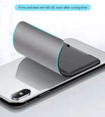 Phone Card Holder Silicone Adhesive Bottom-Access Slot