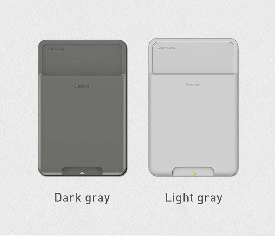 Phone Card Holder Silicone Adhesive Bottom-Access Slot