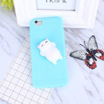 Phone Case 3D Cat Design Multiple iPhone Models Colors