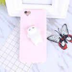 Phone Case 3D Cat Design Multiple iPhone Models Colors