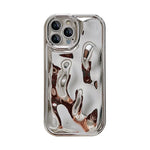 Phone Case 3D Lunar Crater Texture Soft Grip Anti-Scratch
