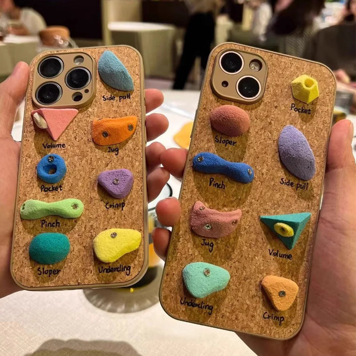 Phone Case 3D Textured Non-Slip Grip
