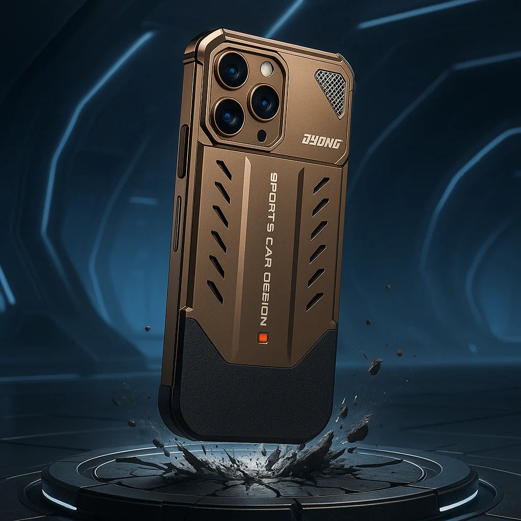 Phone Case Aluminum Alloy Drop & Scratch Protection