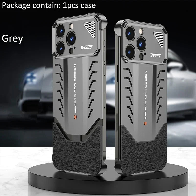 Phone Case Aluminum Alloy Drop & Scratch Protection