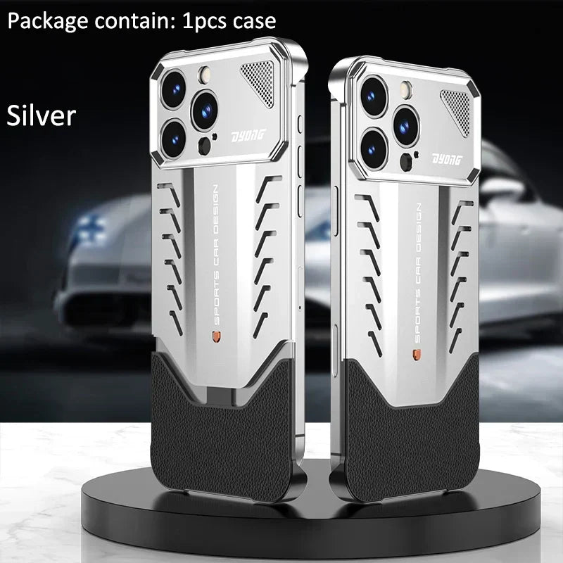 Phone Case Aluminum Alloy Drop & Scratch Protection