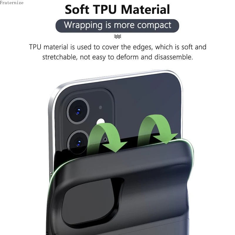 Phone Case Built-In Battery Charger Protective Design