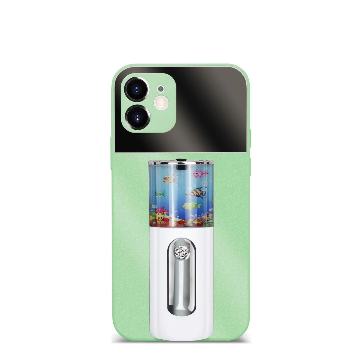 Phone Case Built-In Humidifier & Makeup Mirror