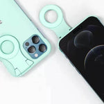 Phone Case Built-In Selfie Light Shockproof Protection