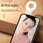 Phone Case Built-In Selfie Light Shockproof Protection