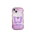 Phone Case Butterfly Design Full-Coverage Shock Protection TPU
