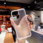 Phone Case Clear Acrylic Impact-Resistant Soft Bumper