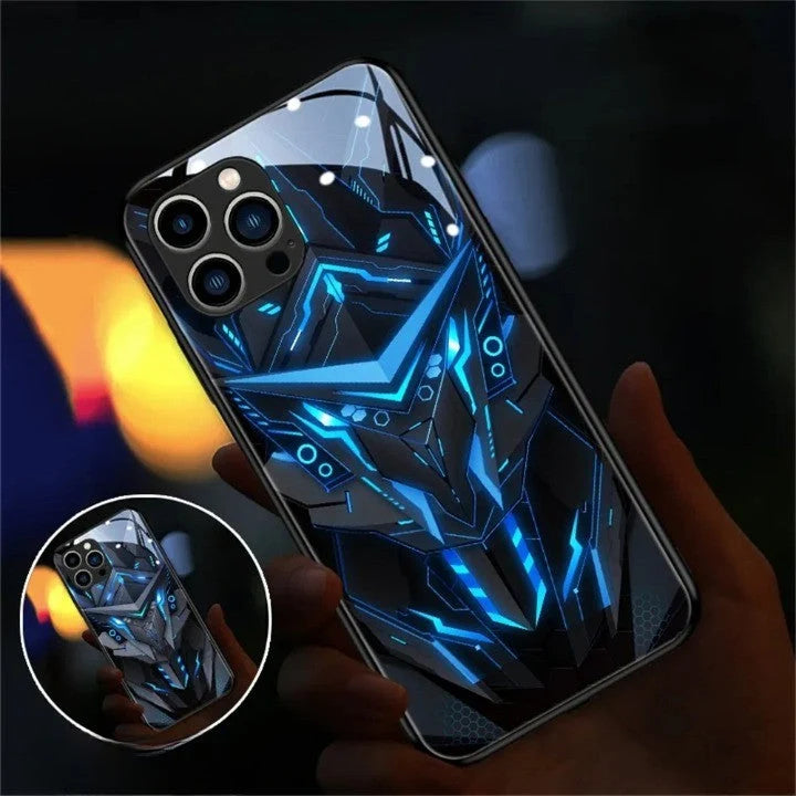 Phone Case Colorful LED Anti-Scratch Water-Resistant