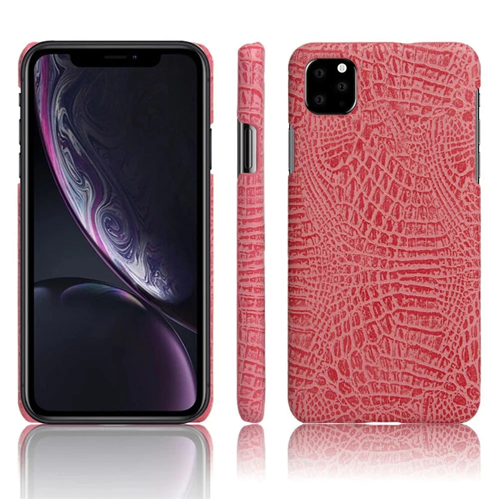 Phone Case Crocodile Texture Scratch-Resistant Slim Fit