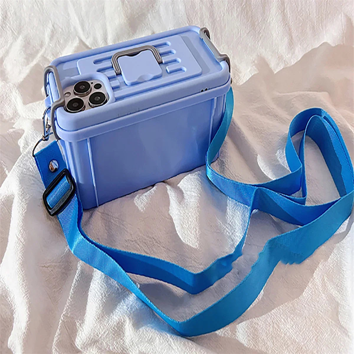 Phone Case Crossbody Silicone Detachable Lanyard Compact Storage