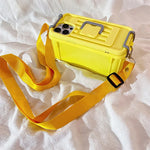 Phone Case Crossbody Silicone Detachable Lanyard Compact Storage