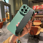 Phone Case Detachable Crossbody & Wrist Strap Water-Resistant Protection
