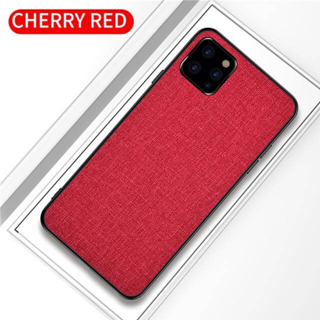 Phone Case Fabric Cover For iPhone 11 Series