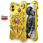Phone Case Full Coverage Cyberpunk Design Anti-Scratch & Anti-Fingerprint