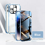 Phone Case Full-Coverage Privacy Screen Magnetic Closure