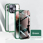 Phone Case Full-Coverage Privacy Screen Magnetic Closure