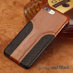 Phone Case Genuine Leather Shock Protection