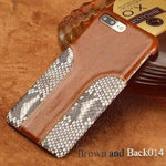 Phone Case Genuine Leather Shock Protection